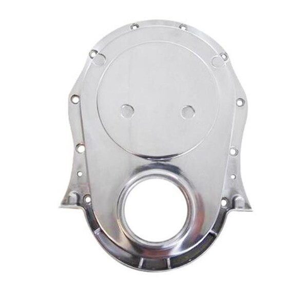 Racing Power Racing Power R8422 Aluminum Polished Timing Chain Cover for Chevy Big Block RPC-R8422 - main